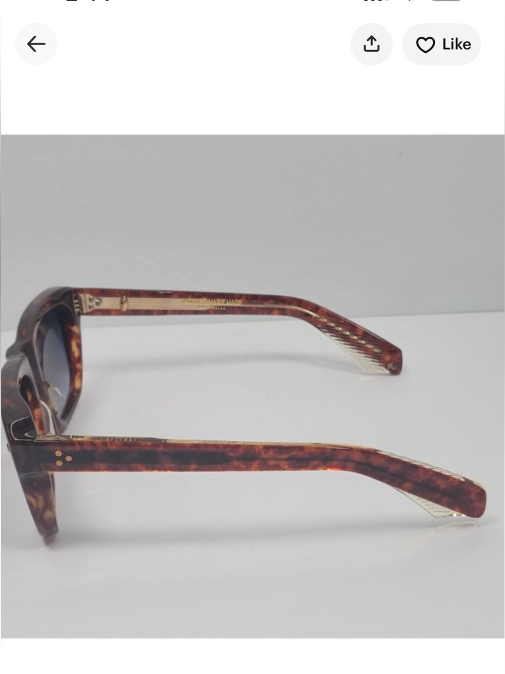 Jacque Marie Mage Yves Tortoise sunglasses 157 of 250 - Picture 3 of 10